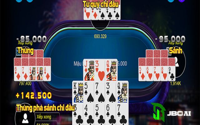 So bài để tìm ra người thắng và nhận thưởng trong game bài binh 9 lá